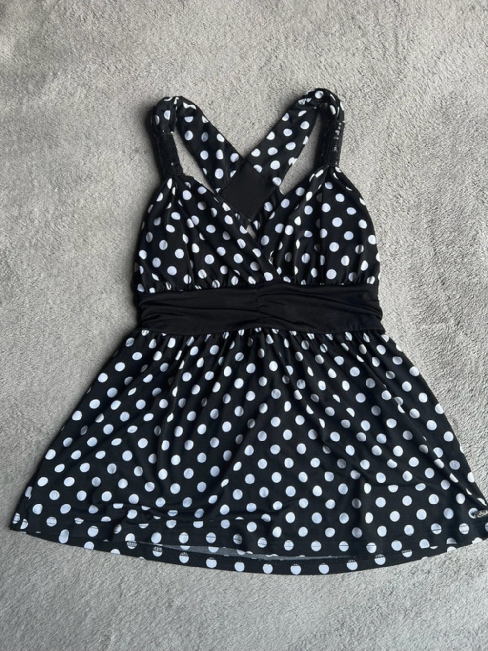 Polka- Dot babydoll top